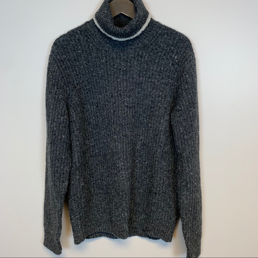 ALEX MILL Mens Turtleneck Sweater